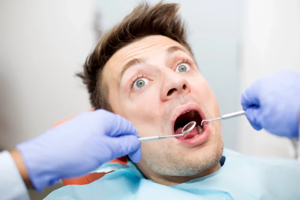 Angst vor dem Zahnarztstuhl